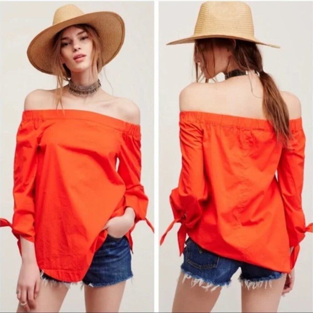 Free People Show Me Some Shoulder Top || Large EUC